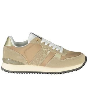 Napapijri Polyester Trainer - Natural