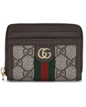 Gucci Ophidia Card Holder - Grey