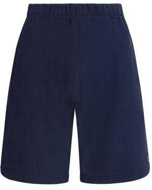 KENZO Blue Cotton Bermuda Shorts