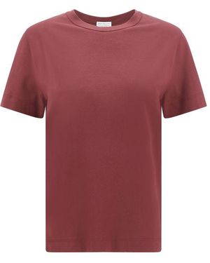 Brunello Cucinelli Monochrome T - Red