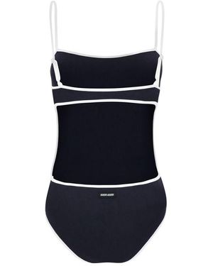 【ミュウミュウ】 Beachwear - One-Pieces ワンピース水着 Miu Miu technical-knit Swimsuit | Red | FARFETCH