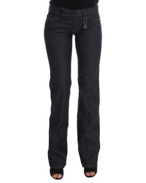 CoSTUME NATIONAL Dark Cotton Classic Fit Jeans - Black