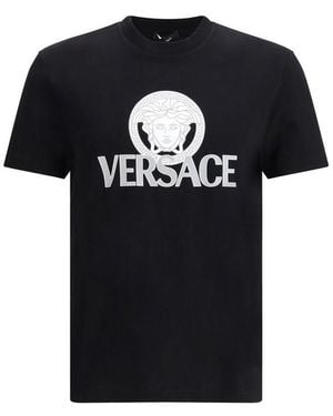 Versace Black Cotton T