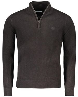 North Sails Black Acrylic Men Jumper