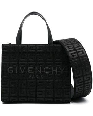 Givenchy Black Cotton Tote Bag