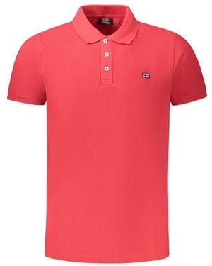 Norway 1963 "rosso Cotone Men Polo" - Pink