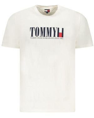 Tommy Hilfiger Logo Graphic Tee - White