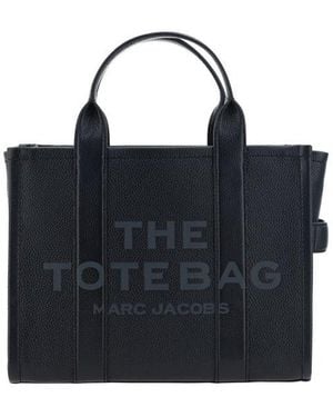 Marc Jacobs Black Calf Leather Bos Taurus Handbag - Blue