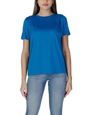 B.Young Blue Modal Tops & T