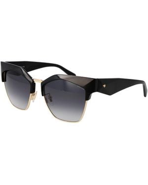 Police Black Plastic Sunglasses