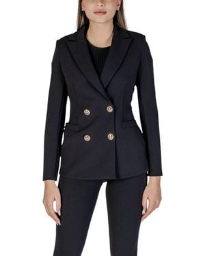 Rinascimento Black Polyester Blazer