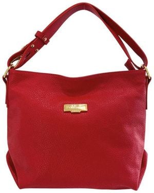 Baldinini Red Leather Bag