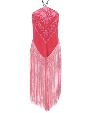 Conner Ives Piano Shawl Top - Pink