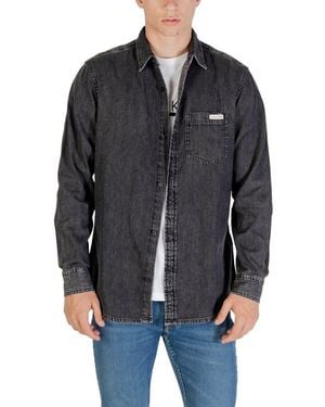 Calvin Klein Black Denim Shirt