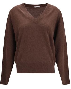 Brunello Cucinelli Brown Cashmere Sweater