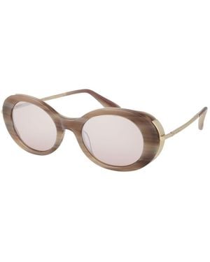 Max Mara Beige Acetate Sunglasses - Multicolor