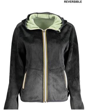 K-Way Black Polyester Sweater - Green
