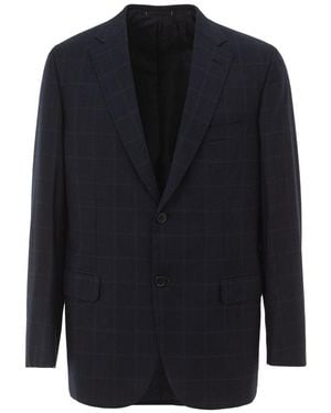 Brioni Wool Blazer Clothing - Blue