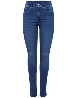 ONLY Light Blue Cotton Jeans & Pant