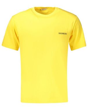 Bikkembergs Yellow Cotton Men's T