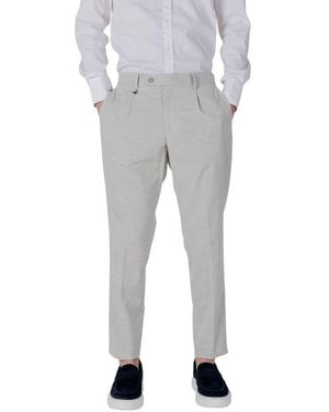 Antony Morato Grey Polyester Dress Trousers