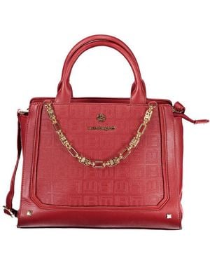 Laura Biagiotti Red Pvc Handbag