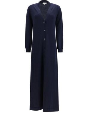 Malo Blue Cashmere Cardigan