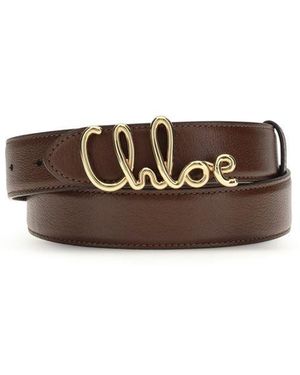 Chloé Belts - Brown