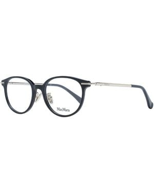 Max Mara Black Plastic Glasses (frames) - Metallic