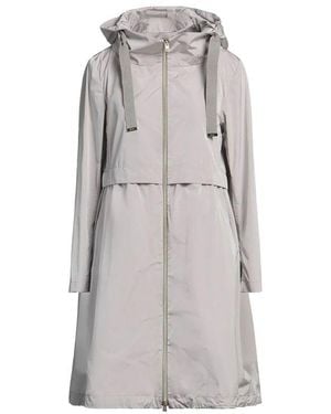 Herno Gray Polyester Coat