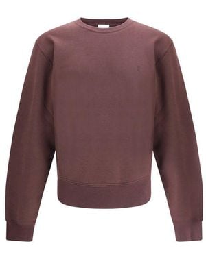 Saint Laurent Cassandre Sweatshirt - Purple