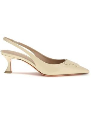 Santoni Court Shoes - Natural