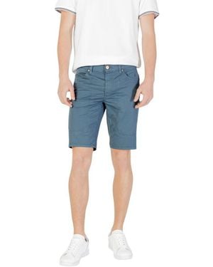 Jeckerson Cotton Bermuda - Blue