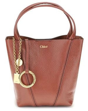 Chloé Spin Shoulder Bag - Brown