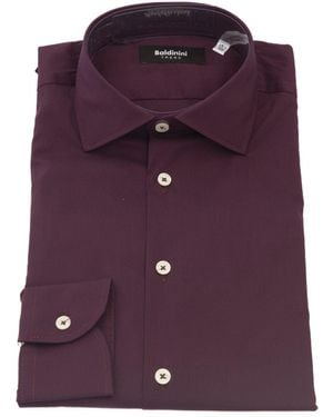 Baldinini Cotton Shirt - Purple