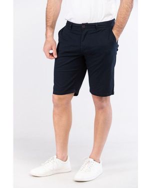Champion Blue Leather Bermuda Shorts