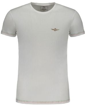 Aeronautica Militare Cotton T-Shirt - Grey