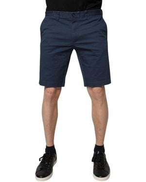 Dolce & Gabbana Chino Shorts Classic Fit - Blue