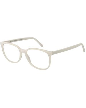 Andy Wolf White Acetate Glasses (frames) - Metallic