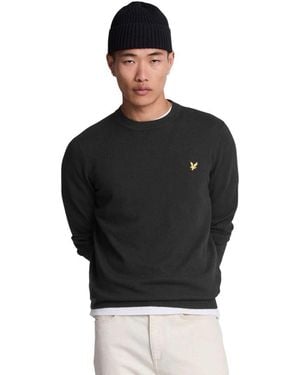 Lyle & Scott Black Cotton Sweatshirt