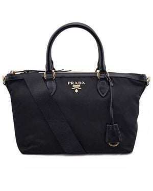 Prada Nylon Candy Shoulder Bag - Black