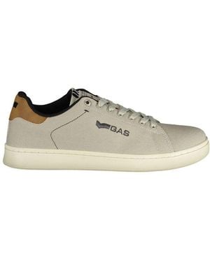 Gas Grigio Polyurethane Men Trainer - Multicolour