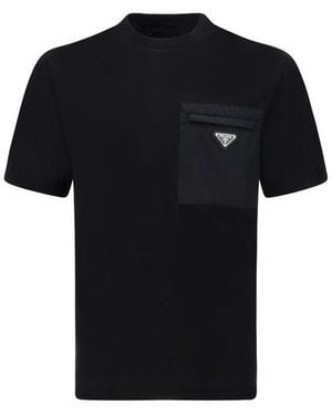 Prada Black Cotton T