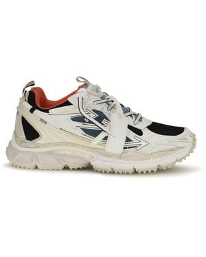 Off-White c/o Virgil Abloh Fabric Athletic Trainers - White
