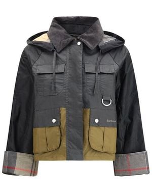 Barbour Black Cotton Full - Grey