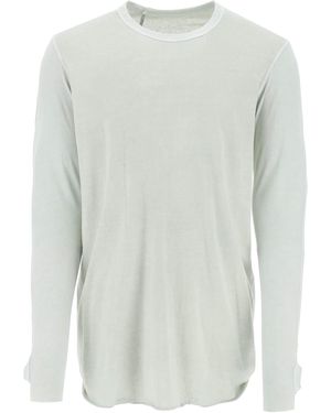 Boris Bidjan Saberi Long-Sleeved Cotton T-Shirt - Multicolour