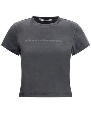 Alexander Wang Cropped T - Grey