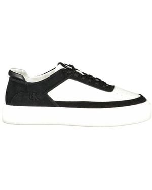 Calvin Klein Bianco Polyurethane Trainer - Black