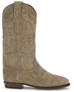 SHILOH HERITAGE Texas Boots - Gray