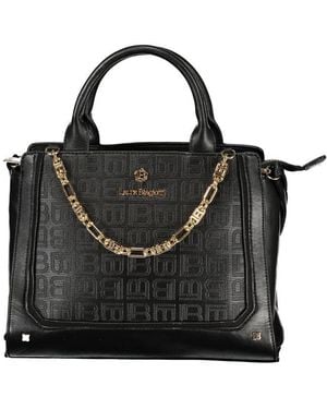 Laura Biagiotti Black Pvc Handbag